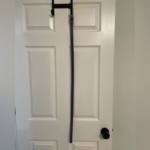 Stylish Purple Jcrew Belt with Gold Buckle